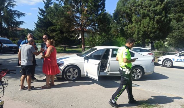 Otomobille çarpışan motosikletin sürücüsü yaşamını yitirdi