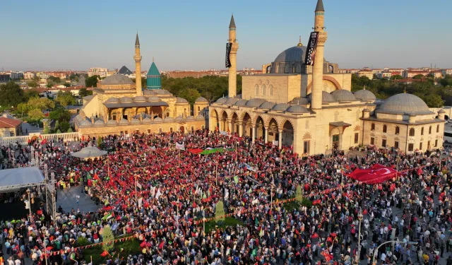 Konyalılar Gazze için tek yürek oldu