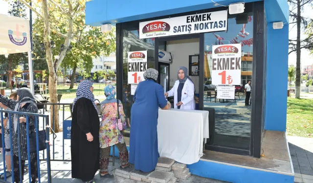 Yenişehir’de ekmek 1 TL oldu