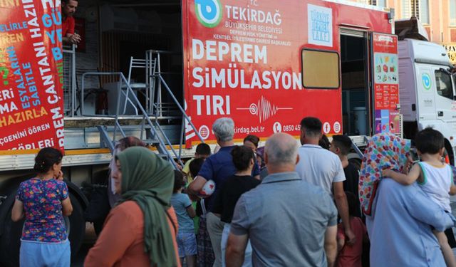 Deprem farkındalığı amaçlandı