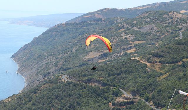 Tekirdağ’ın cenneti Uçmakdere: Gökyüzünde benzersiz bir deneyim!