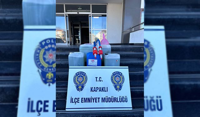 Kapaklı’da mazot hırsızı yakayı ele verdi: Araçlardan mazot aktarımı yapmış!