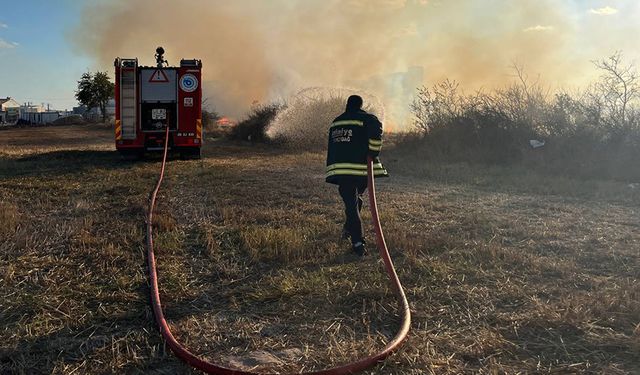 Kapaklı'da 30 dekar tarım arazisi zarar gördü