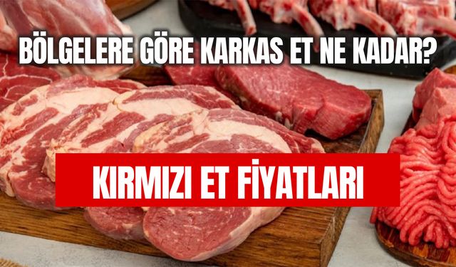 Kırmızı Et Fiyatları Yine Değişti! Güncel Dana ve Kuzu Eti Fiyat Listesi