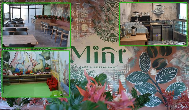 Mint Cafe & Restaurant birbirinden enfes tatlarla Çerkezköy’de açılıyor