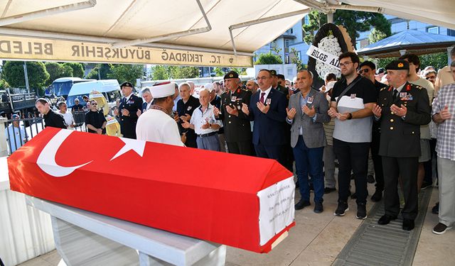 Tümgeneral Tanrıöver, Tekirdağ’da toprağa verildi