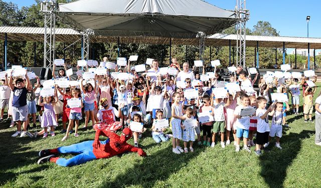 Çerkezköy Belediyesi Yaz Dönemi Kursları renkli etkinliklerle sona erdi