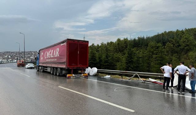 Anadolu Otoyolu'nda zincirleme kaza