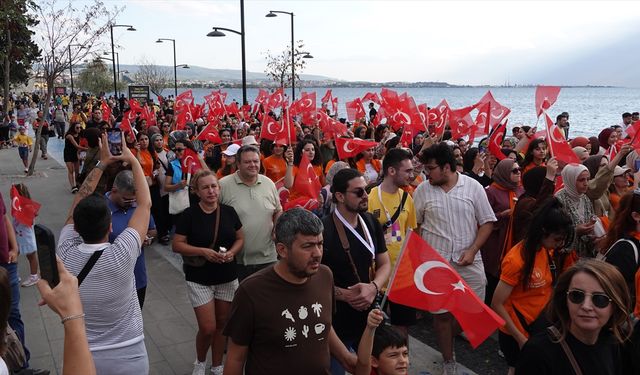 Kortej yürüyüşü yapıldı