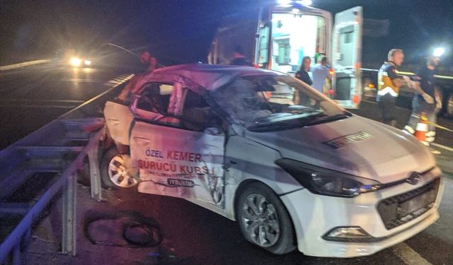 Zincirleme trafik kazasında 1 kişi öldü, 1 kişi yaralandı