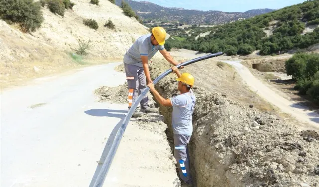 İçme suyu hatları yenilendi