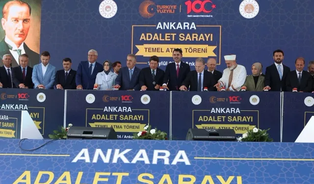 Yeni  Adalet Sarayı'nın temeli atıldı