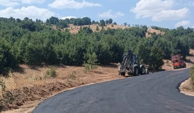 Yol çalışmaları devam ediyor