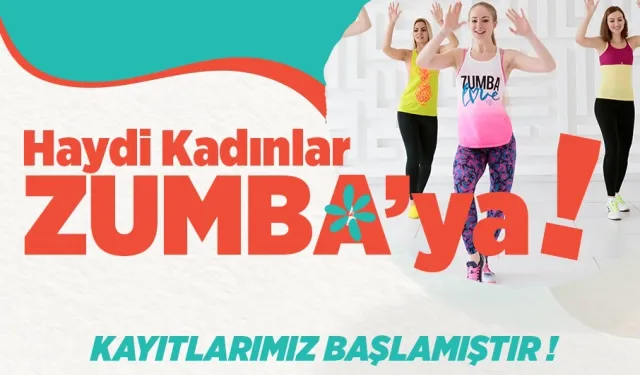 Zumba dersleri başlıyor