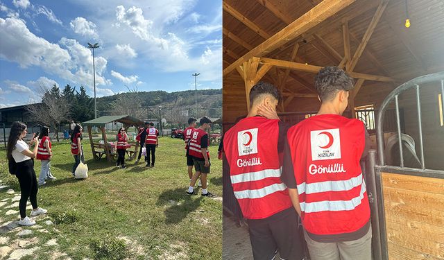 Kızılay Gönüllüleri Müslüm Baba At Çiftliği’nde buluştu