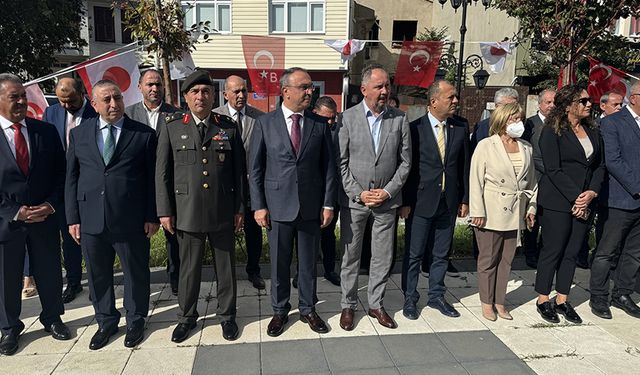 Ertuğrul Fırkateyni şehitleri Tekirdağ'da anıldı