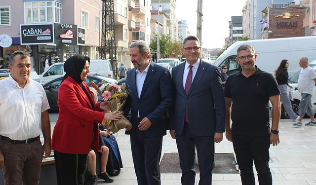 Kocaeli Milletvekili Yılmaz’dan Çerkezköy’e ziyaret