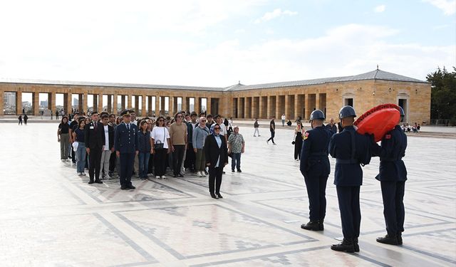 Çerkezköy Anadolu Lisesi'nden anlamlı Ankara gezisi