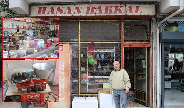 Çerkezköy’ün en eski bakkalı nostaljiyle yaşatılıyor