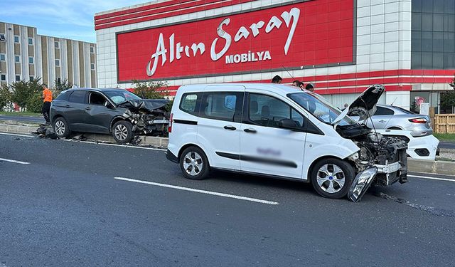 Çerkezköy’de korkutan kaza!