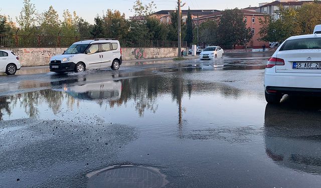 Çerkezköy'de su israfı: Tonlarca su boşa akıyor