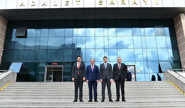 Vali Soytürk Çerkezköy Adalet Sarayı’nı ziyaret etti