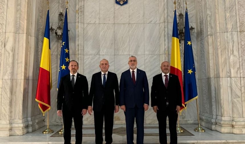 Milletvekili Ayhan Gider Romanya'da temaslarda bulundu