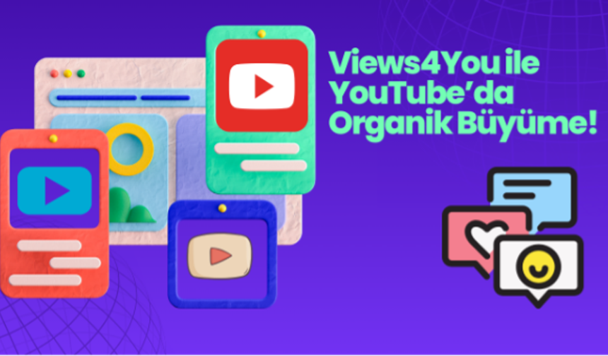 Views4You ile YouTube’da Organik Büyüme!