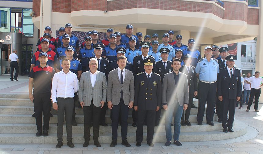 Çerkezköy’de zabıta haftası düzenlenen törenle kutlandı