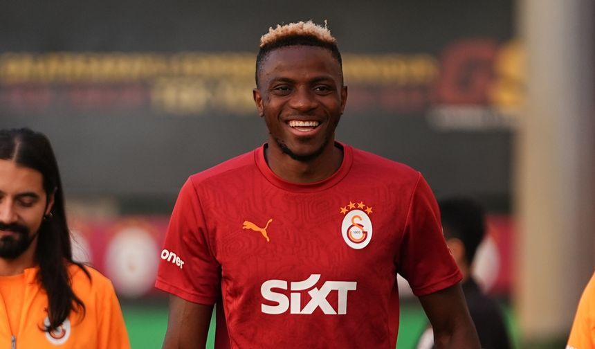 Victor Osimhen: "Galatasaray'da doğru karar verdim"